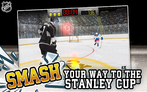 NHL Hockey Target Smash banner