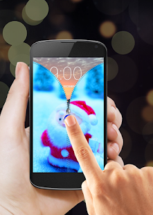 download Santa Claus Zipper Lock free