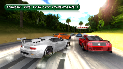 Android application Burning Rubber High Speed Race screenshort