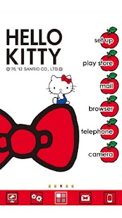 Free Download [ハローキティ]キャラクターホームテーマ(kit001) APK