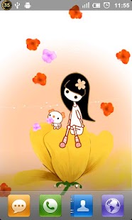 How to mod A Flower Cradle LWP full 1.0.0 unlimited apk for bluestacks