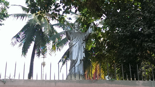 Christ Statue at St. Alberts HS