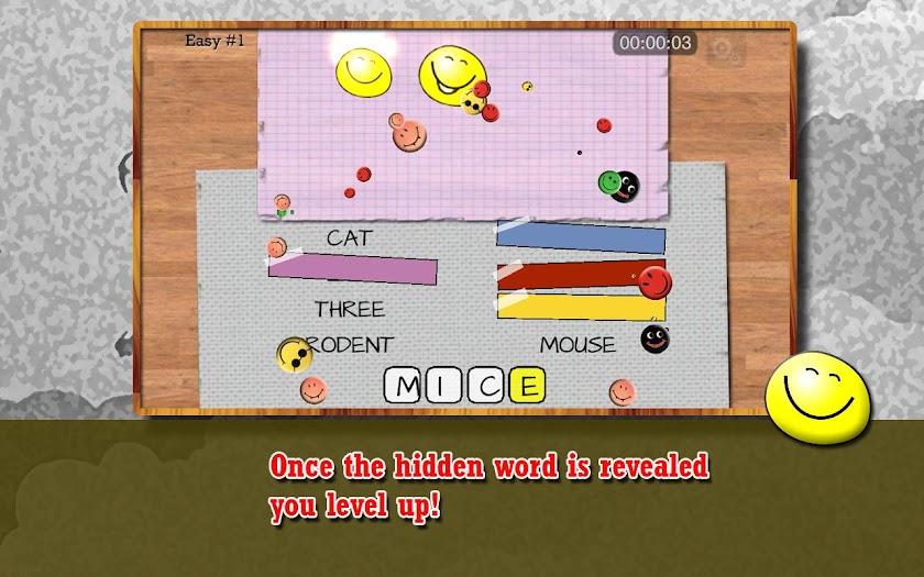 Four Word Association - Puzzle Screen 3