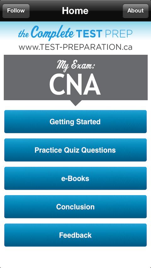 Android application Complete CNA Study Guide screenshort