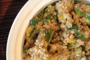 Millet and Quinoa Summer Squash Salad