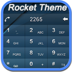 RocketDial DarkBlue Theme (HD) logo
