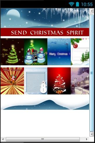 Animated Christmas Cards - screenshot