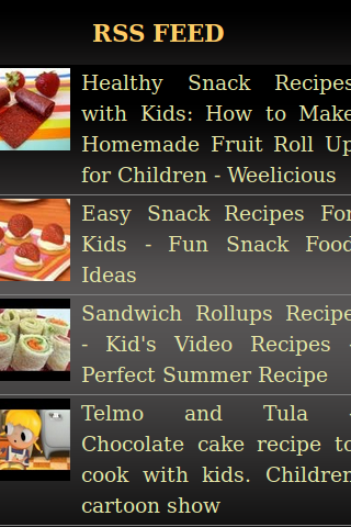 Recipes for Kids