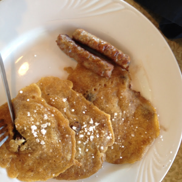 Gluten Free Chocolate Chip Pancakes for my kids!