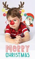 Natal foto stiker - anak-anak APK Gambar Screenshot #11