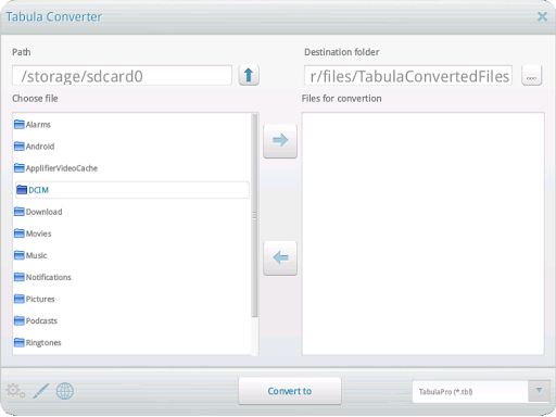 Tabula Pro Converter