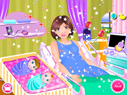Newborn twins girls games Screenshots 5