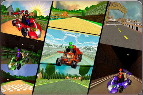 【免費賽車遊戲App】Dirt Karting LITE-APP點子