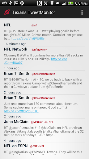 【免費運動App】Houston Texans TweetMonitor-APP點子