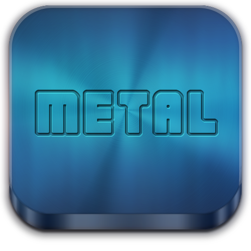 Metal Free(APEX NOVA GO THEME) 個人化 App LOGO-APP開箱王
