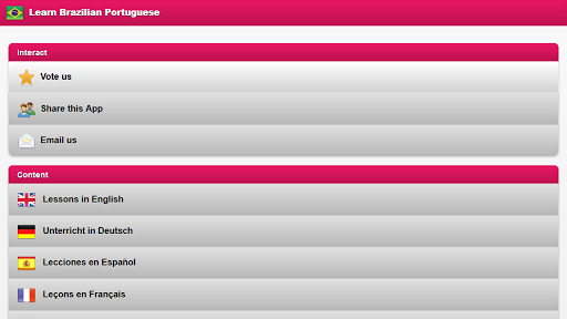 【免費教育App】Learn Brazilian Portuguese-APP點子
