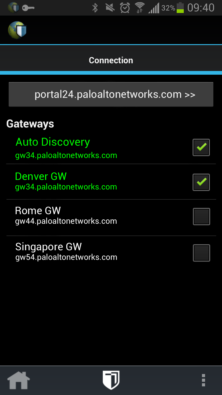 GlobalProtect Screen 3