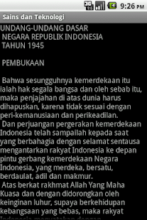   Sains dan Teknologi- screenshot thumbnail   