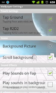 download 3D Starwars R2D2 LiveWallpaper free