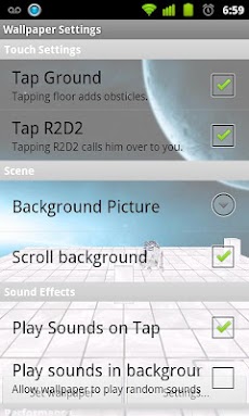 3d Starwars R2d2 Livewallpaper Androidアプリ Applion