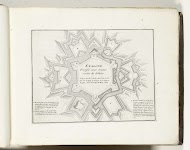 Vijfde plaat met de zeshoek in de vestingbouw, 1693