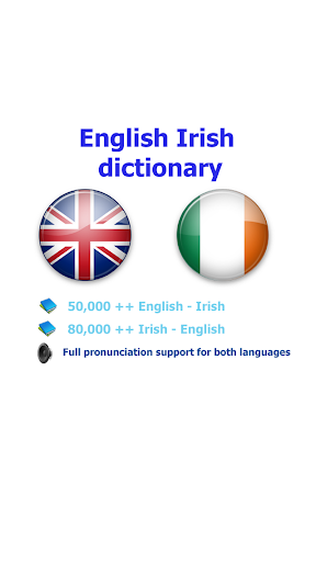 Irish foclóir Béarla Gaeilge
