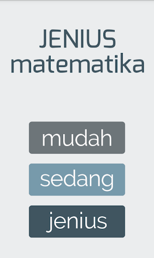 Jenius Matematika