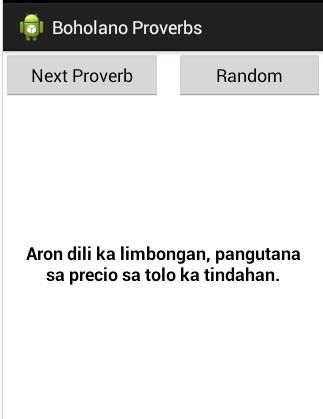 【免費娛樂App】Boholano Proverbs-APP點子