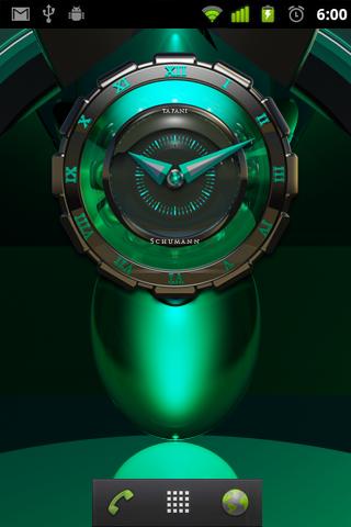 SCHUMANN Designer Clock Widget Screen 2