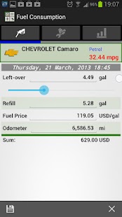 Fuel Consumption Screenshots 6