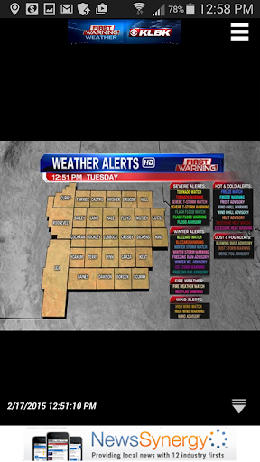 KLBK First Warning Weather