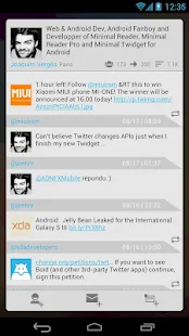 Falcon Widget (for Twitter) - screenshot thumbnail