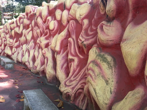 Molten Lava Wall Sculpture