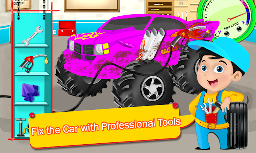 How to mod Monster Truck Repair & CleanUp patch 1.1 apk for bluestacks
