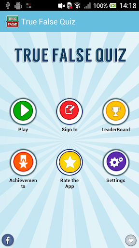 True False Quiz