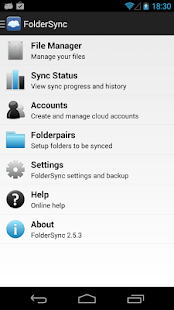 FolderSync - screenshot thumbnail