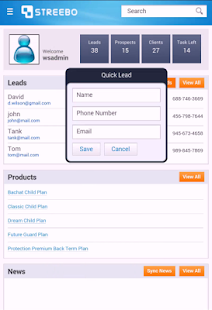 Streebo Insurance Agent app Screenshots 3