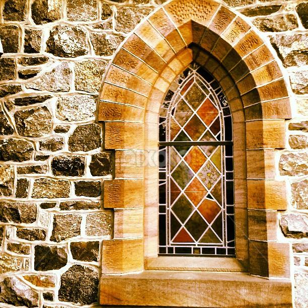 Christ Church window in Greenville, De  by Dianne Collins - Buildings & Architecture Architectural Detail