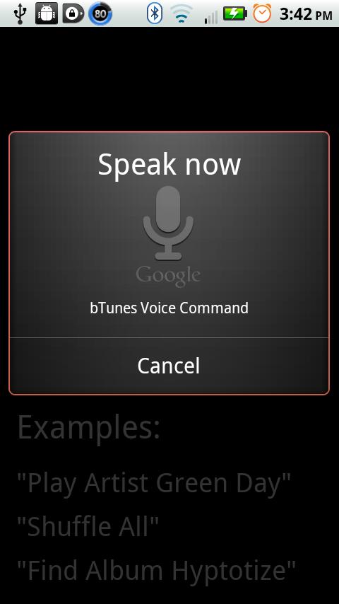 bTunes Music Player 1.6 Screen 3
