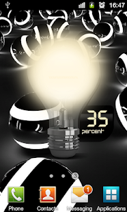 Lamp Design Battery Widget Screenshots 1