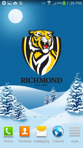Richmond Tigers Snow Globe