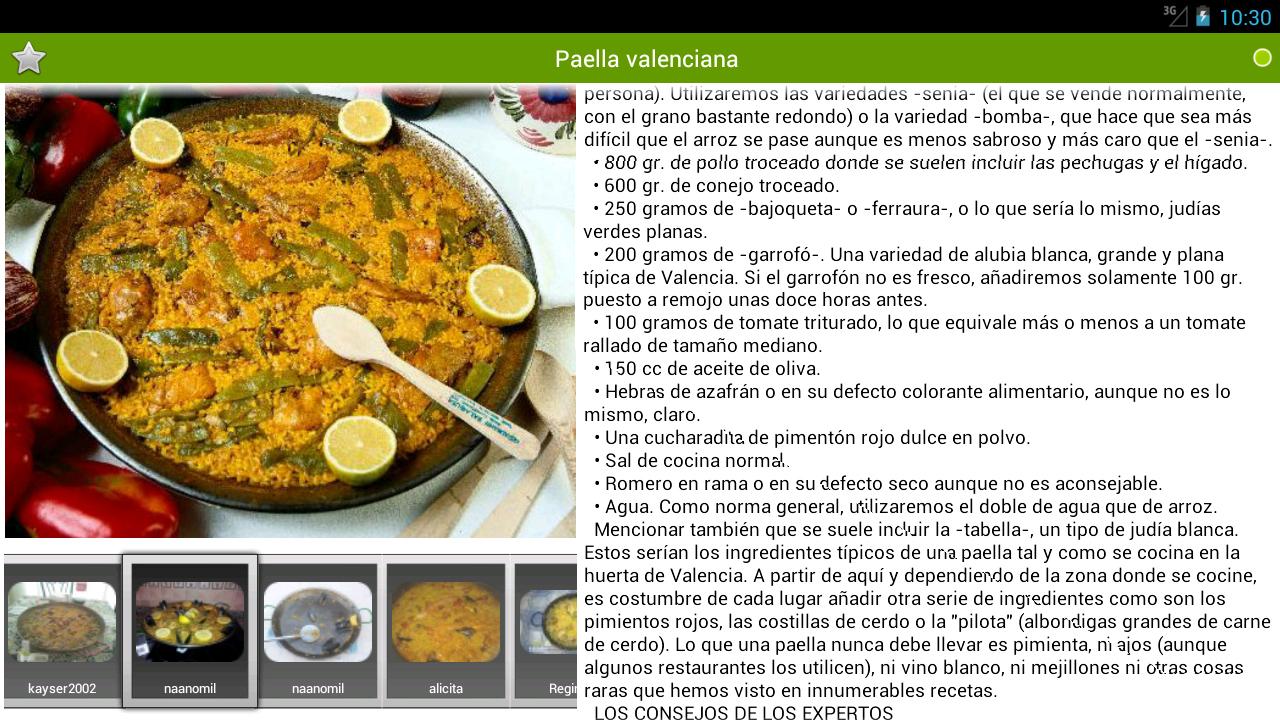 Recetario, recetas de cocina - Android Apps on Google Play