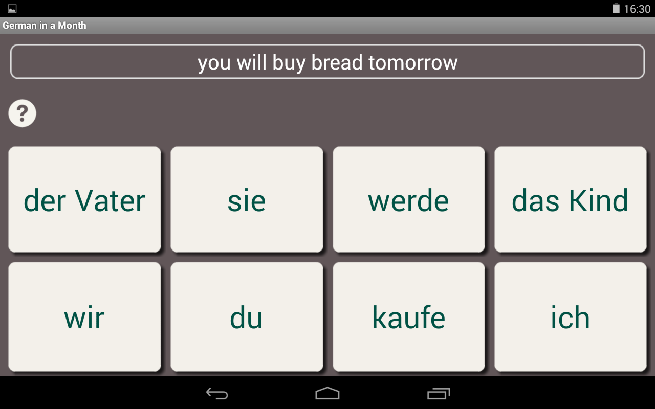 German in a Month Free - Android Apps on Google Play