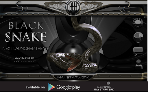 免費下載生活APP|Black Snake Clock widget app開箱文|APP開箱王