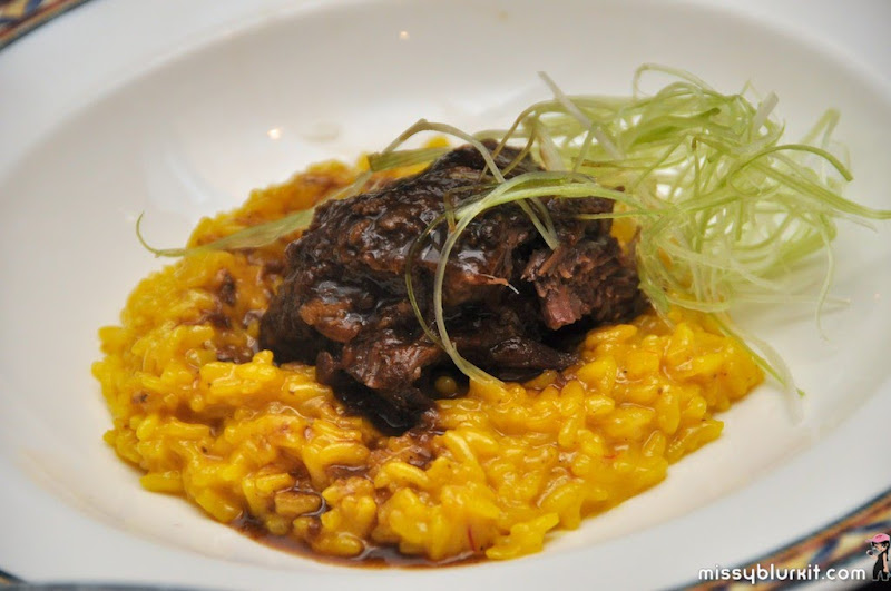 Risotto Allo Zafferano Con Guancia Di Manzo Fondente E Porri Croccanti Villa Danieli Malaysia Food Restaurant Reviews