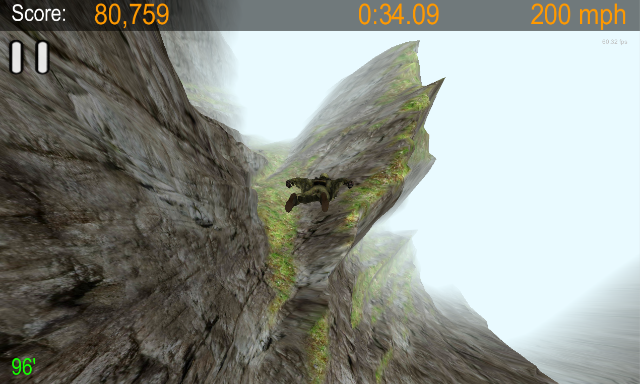 Wingsuit - Proximity Project - screenshot