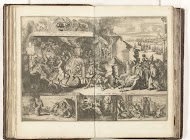 De geallieerde Europese vorsten slaan het Fornuis van de Oorlog aan stukken, 1706