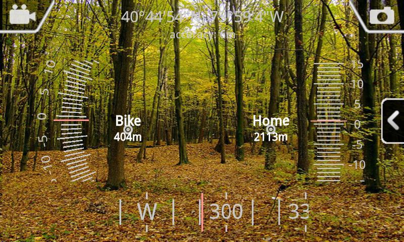 Android application Geocam Pro screenshort