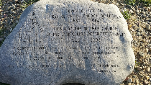 First Reformed Church of Lennox Cemetery Stone