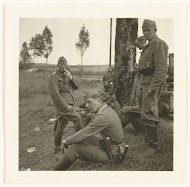 Wehrmacht soldaten bij Peelstelling